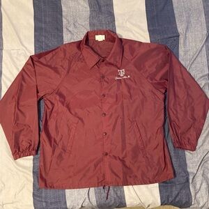 Vtg 80’s Texas A&M Aggies Mens Unisex Windbreaker Sz XL USA Snap Button